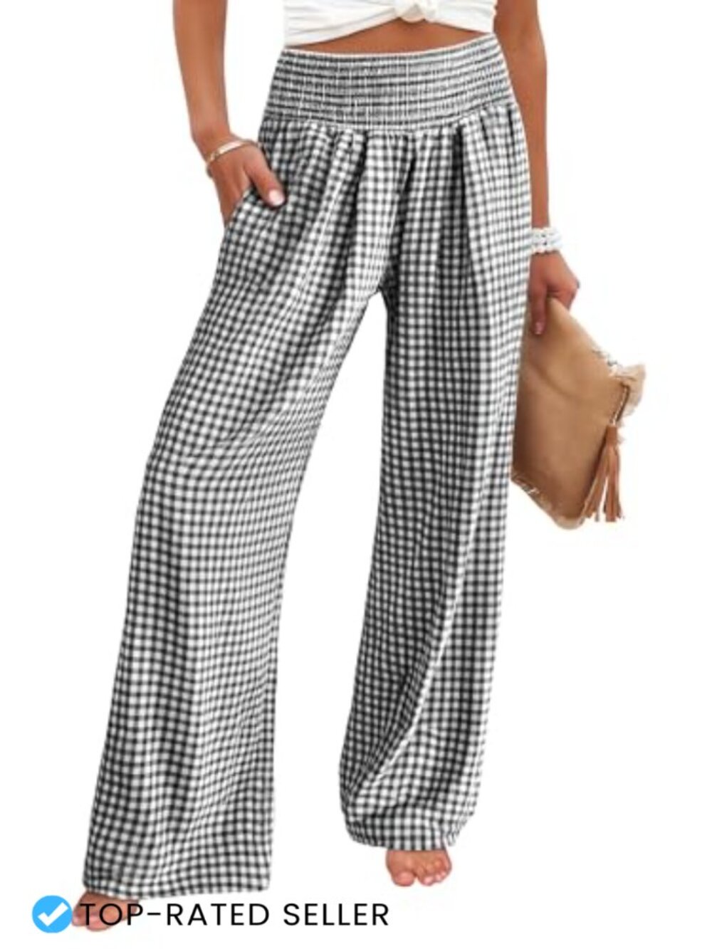 100% Rayon Wide Leg Palazzo Pants, High Waisted Pajama Lounge Pants, Soft Casual
